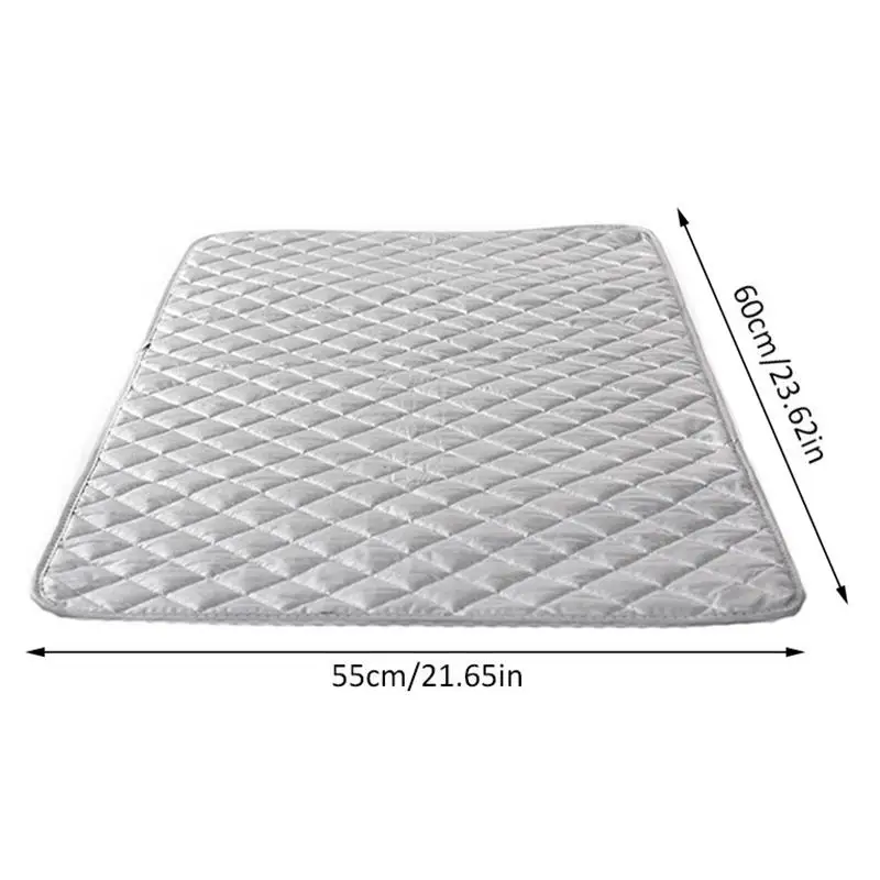 

Heat Resistant Iron Board Blanket For Table Top Ironing Pad Laundry Anti-Slip Ironing Mat Blanket Mesh Press Clothes Protect
