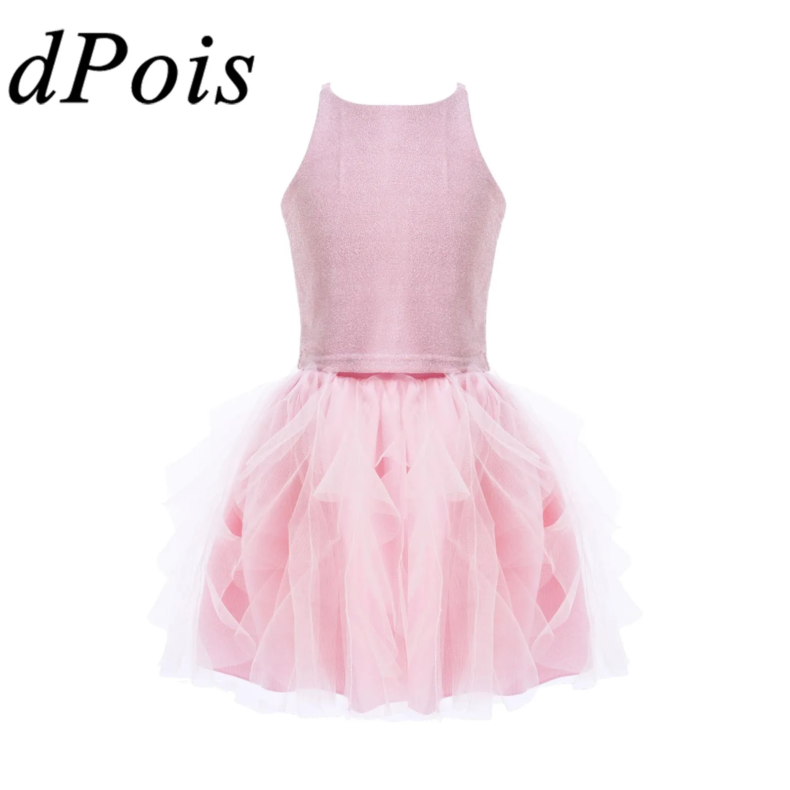 

2Pcs Ballet Dress Kids Girls Clothes Set Ballerina Dancing Clothes Children's Dancewear Ballet Gymasntics Leotard Dance Costume