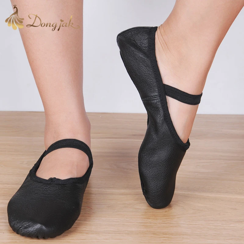 

According The Ballet Shoes Canvas Flat Slippers Pink Black salsa Ballet dance Shoes For Girls Children Woman