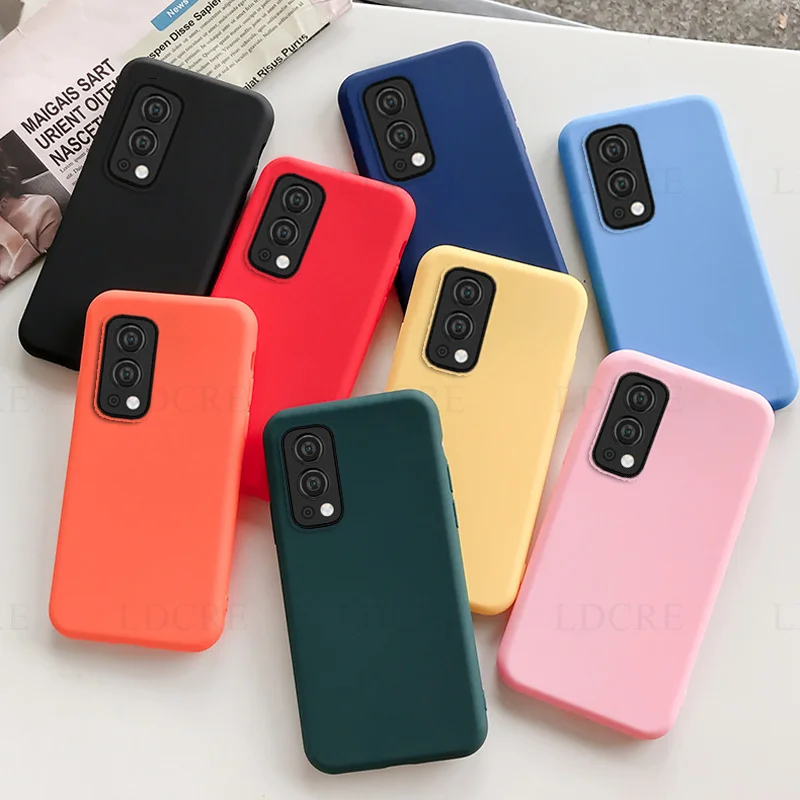 

For Oneplus Nord2 5G Case Silicone Rubber Soft TPU Matte Case For Oneplus Nord CE 5G Cover for Oneplus Nord 2 Oneplus Nord CE