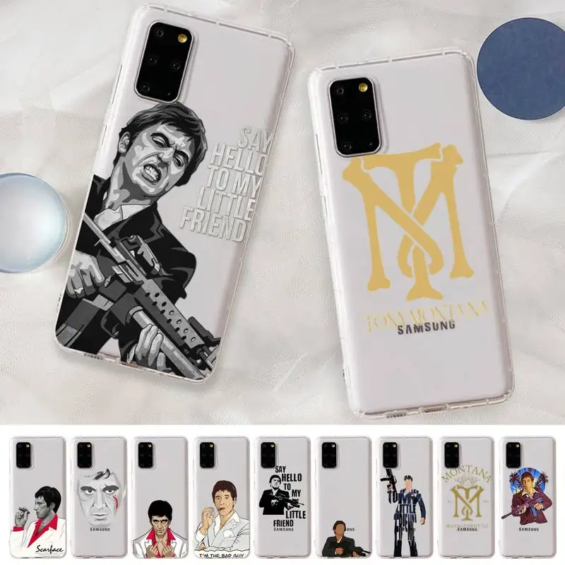 Чехол Scarface для телефона с пленкой 1983 из фильма Al Pacino Samsung A 10 20 30 50s 70 51 52 71 4g 12 31 21 S plus