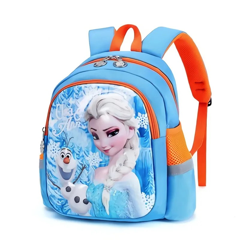 

Disney Frozen Girls Backpack New Fashion Frozen Elsa Princess Girls Kindergarten Schoolbag Backpacks for School Teenagers