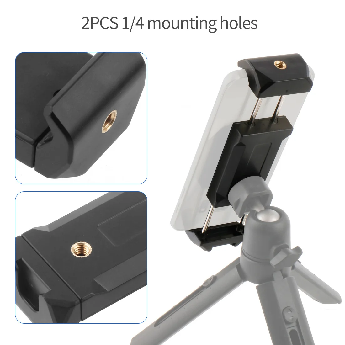 Двойной штатив с винтовым отверстием 1/4 адаптер подставка для планшета