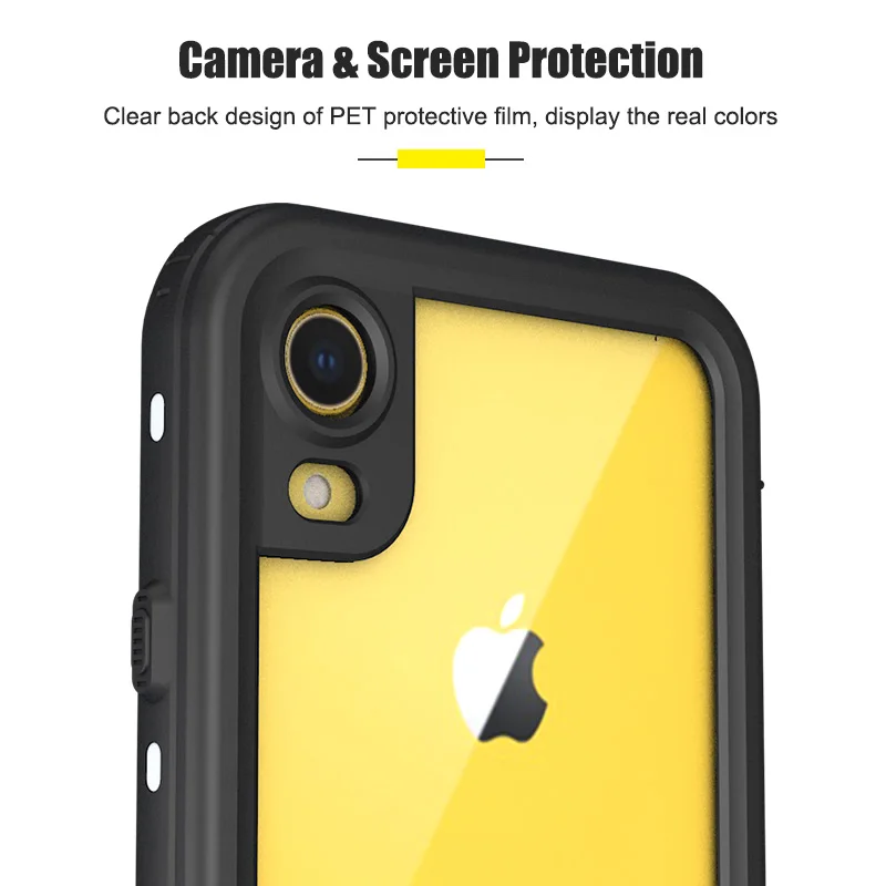 Shellbox IP68 Waterproof Phone Case For iPhone 11 Pro Max XR XS 6S 8 7 Plus Shockproof Soft TPU Silicone Underwater Cover | Мобильные