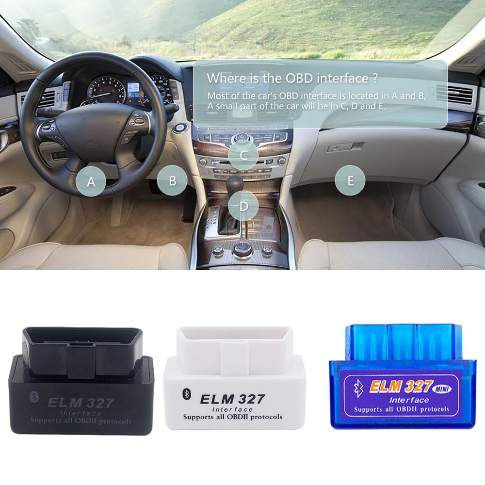OBD2 сканер V2.1 ELM327 автомобильный диагностический инструмент для Lexus IS250 RX300 GS300 CT200H