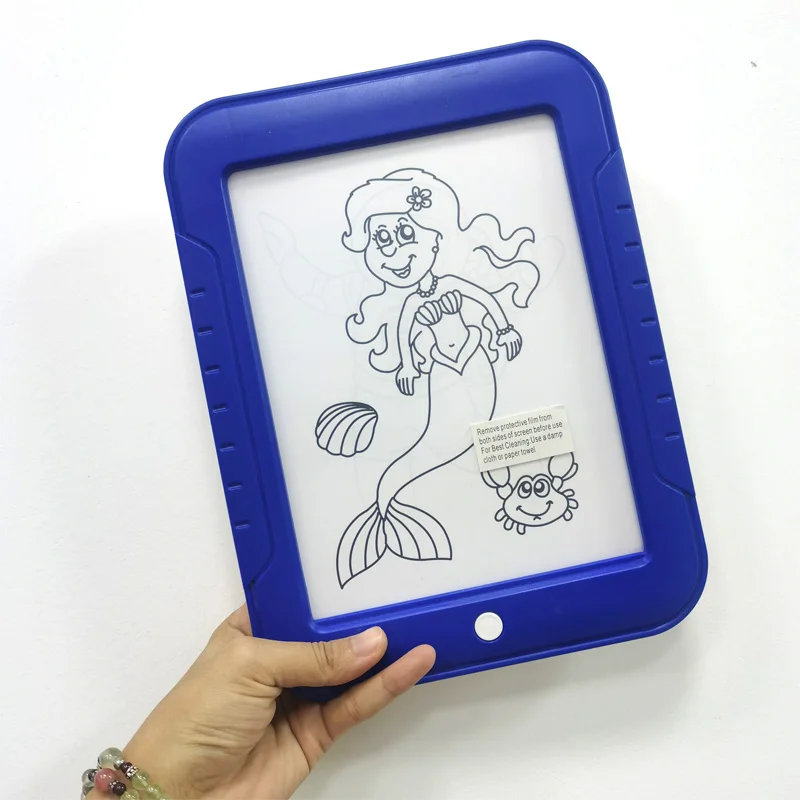 

Drop shipping Effects Puzzle Board 3D Sketchpad Tablet Creative Kids Pen Gift LEDs Lights 3D Magic Drawing Pad