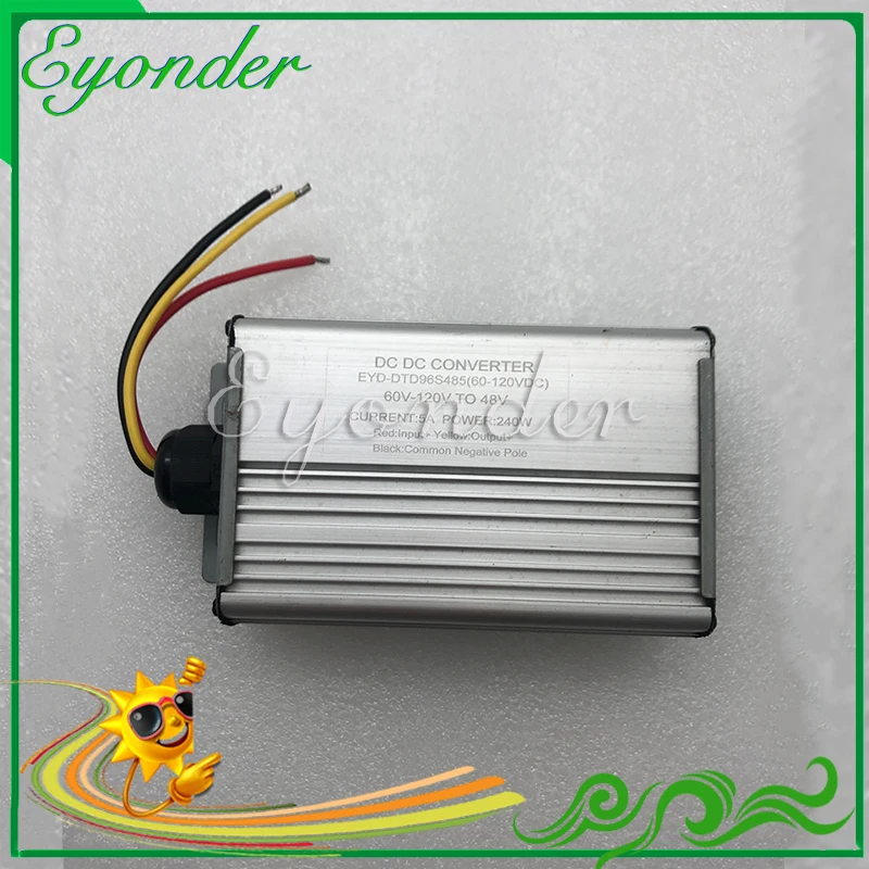 

Non-isolated 60v 72v 80v 84v 90v 95v 100v 105v 110v 115v dcdc 96v step down converter to 48v 5a 240w buck dc to dc power supply