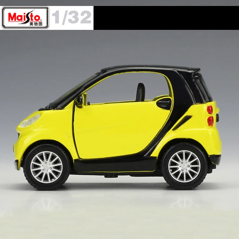 Масштаб 1:32 smart fortwo детский литый под давлением автомобильный двигатель тянущийся