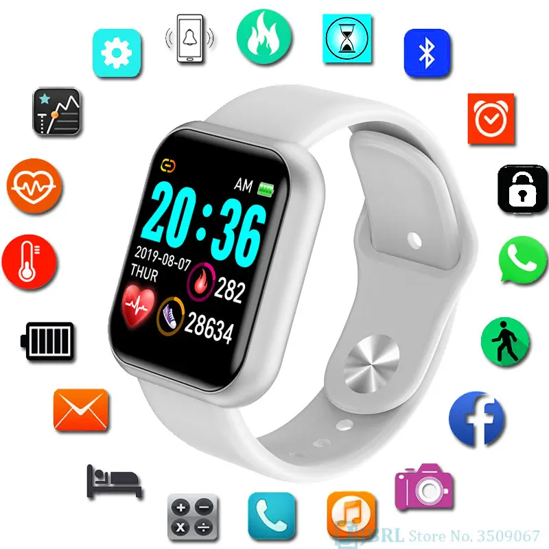 Модные цифровые часы для детей детские наручные девочек и мальчиков