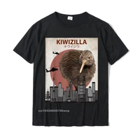 kiwizilla funny kiwi t shirt new zealand bird lovers gift fashion male t shirt cotton tops t shirt geek