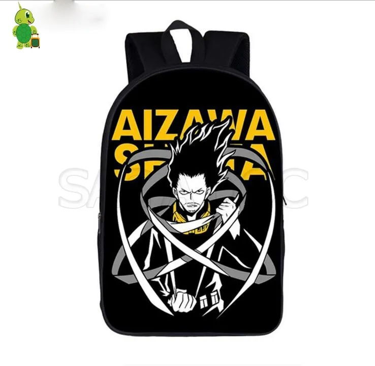 14 Рюкзак с аниме «Мой герой», рюкзак женский Mochila, школьная сумка для подростков, девочек и мальчиков, водонепроницаемый рюкзак для путешествий, сумки - Цвет: 14