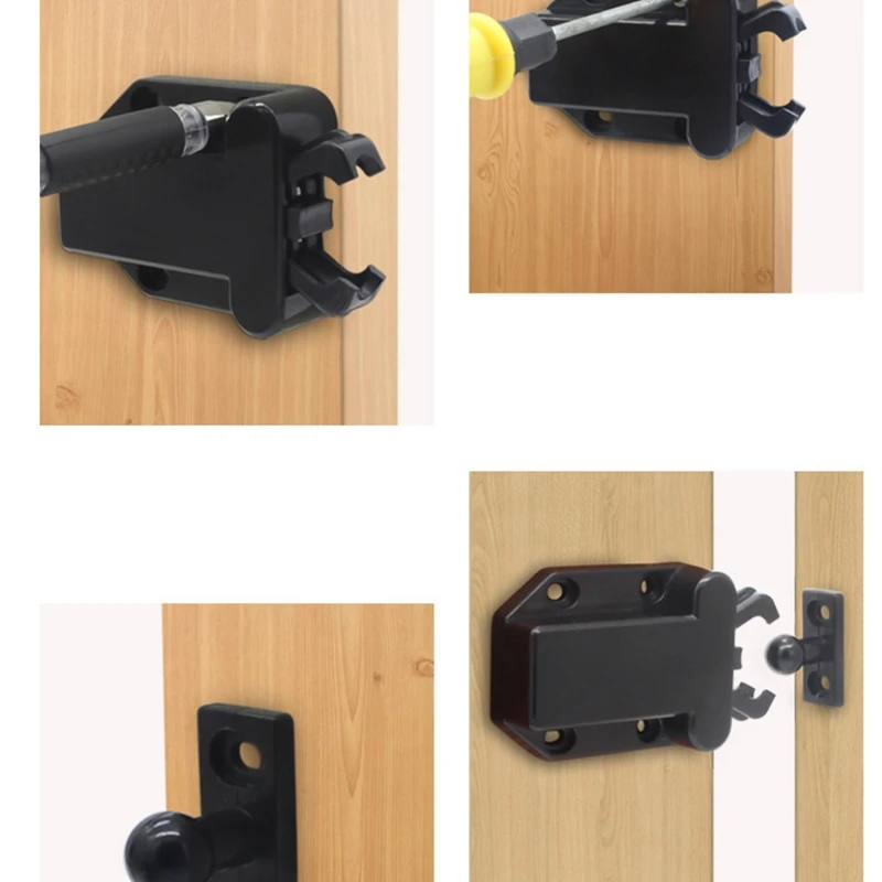 Description Picture 6 of itemDoor Push for Latch Single Door for Touch Latches Chassis Cabinet Rebound Bolt Furniture Push Lock Open the Door Without