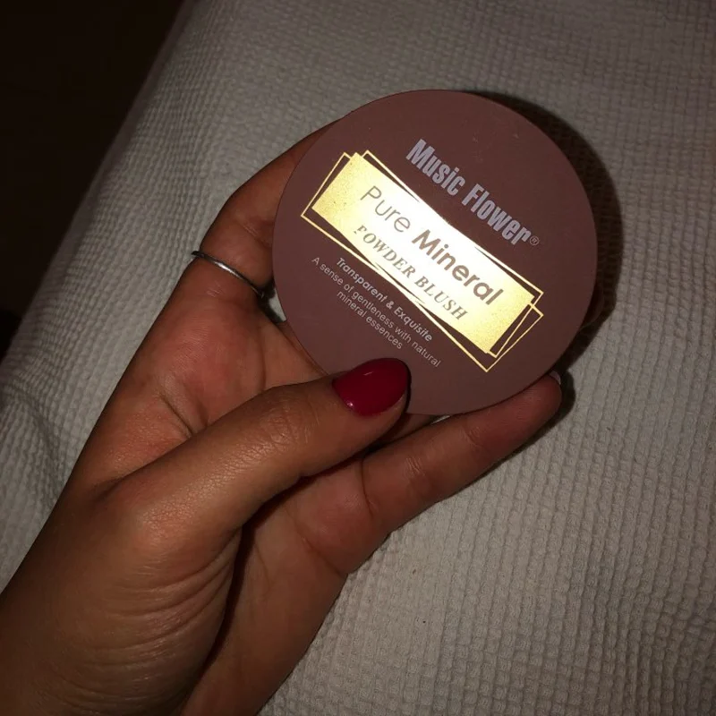 Пудра для румян пудра пудры палитра макияжа запеченный бронзант контур гладкая