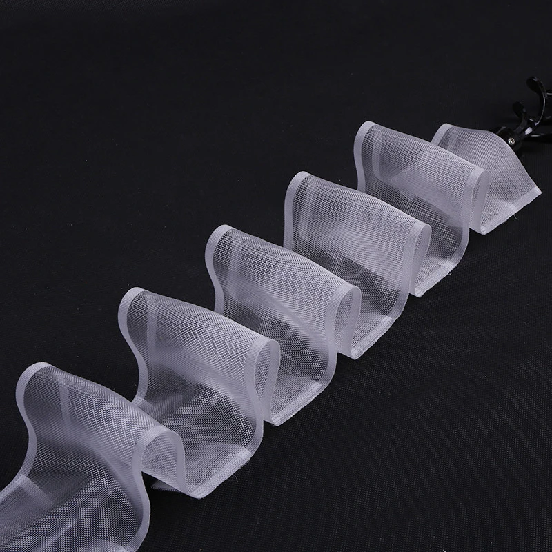 Прозрачная шторная лента крючок для занавесок стержни ленты сделай сам белая из