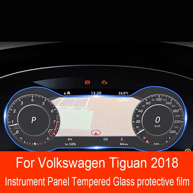 Para Volkswagen Tiguan 2018 Panel de Protector de pantalla de vidrio templado...