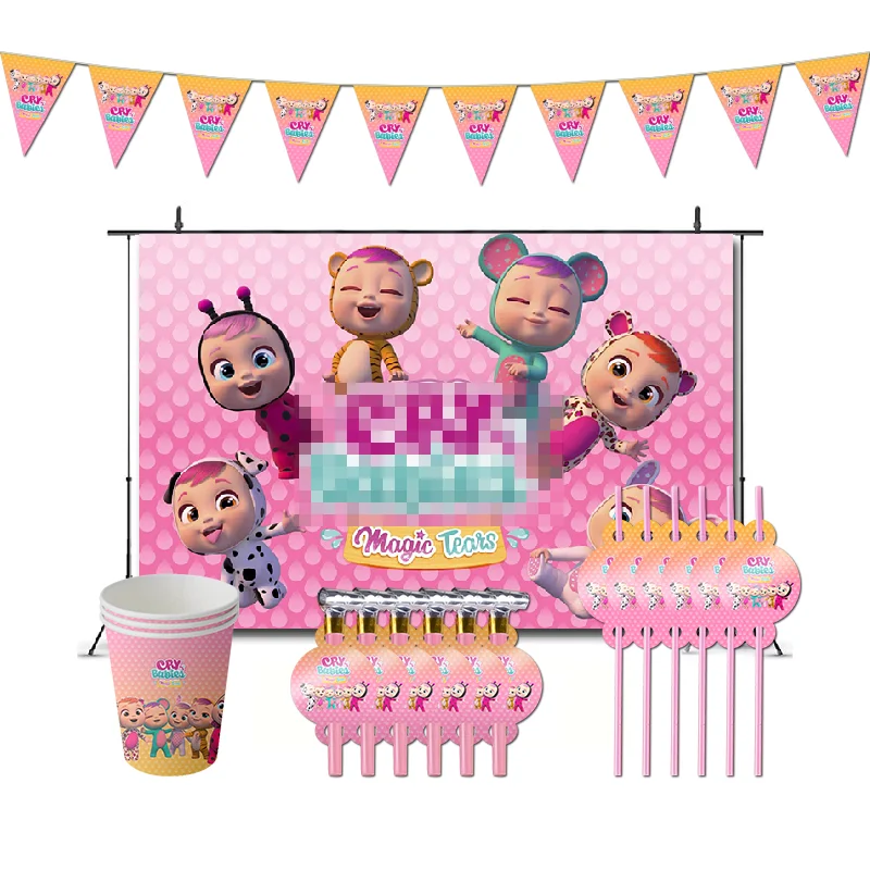 Декоративные игрушки для дня рождения Cry Baby тематические сувениры поставки