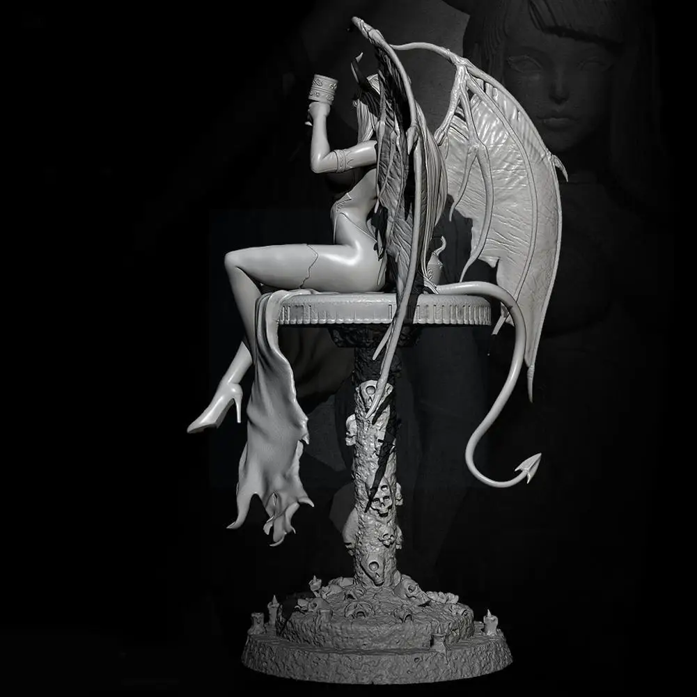 

H75mm 1/24 Miniature Resin Figure Self-assembly DIY 2725 DIY Model Static Painted Kit Hand V5M8