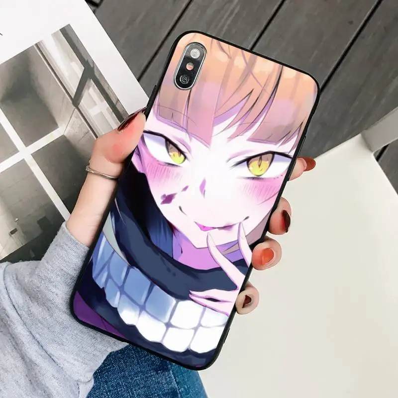 

Anime Himiko Toga Boku Phone Case Black Cover For IphoneX XS 11 12 11/12Pro Max 5 5s SE 6 6s 7 8 Plus SE2020 Cases