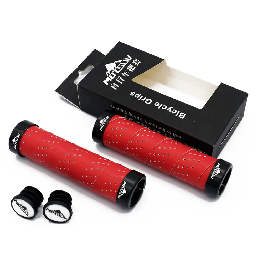

Double Handlebar Grips Fittings Folding Bike Grip Handlebar Mountain Bike