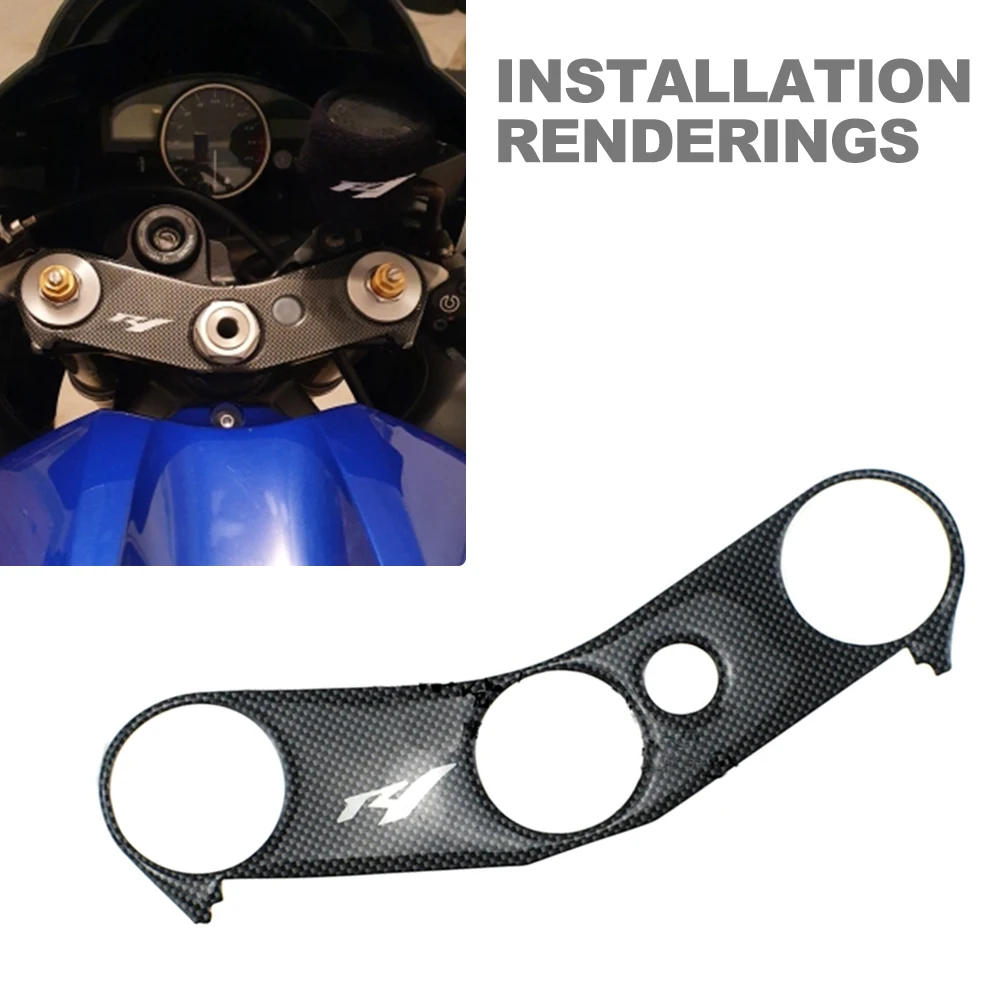 Аппликация для защиты ручки короны YAMAHA YZF R1 2004 2005 2006 2007 2008 наклейка коврик тройное
