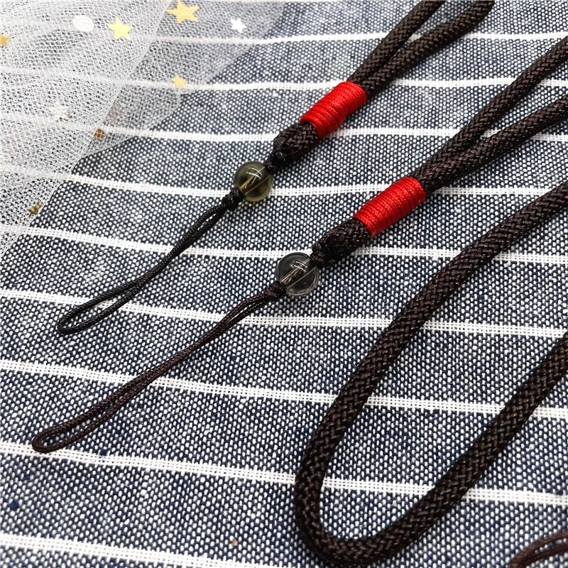 Ручная работа цветной шнурок для автомобильных ключей USB короткий шнур длинное