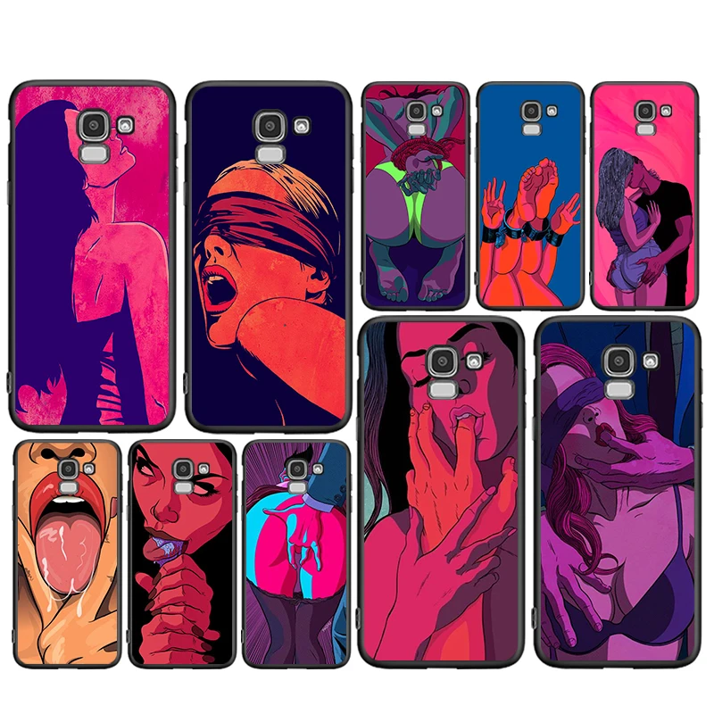 

Sexy big girl For Samsung J8 J7 Duo J730 J6 J5 J530 J4 J3 J330 J2 Core Star Prime 2018 EU Plus Soft TPU Phone Case