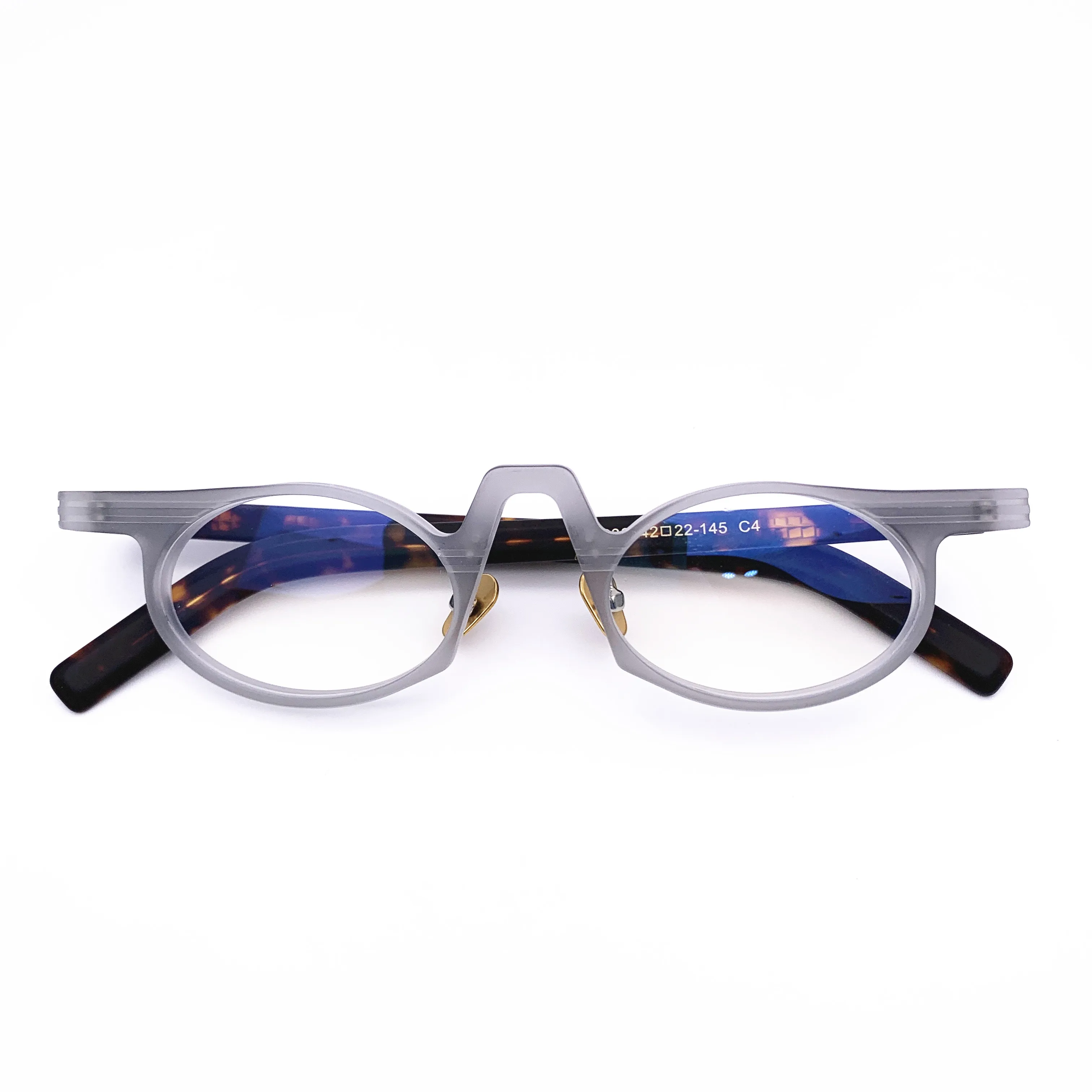 Belight оптические ацетатные очки круглой формы для мужчин и женщин маленькие