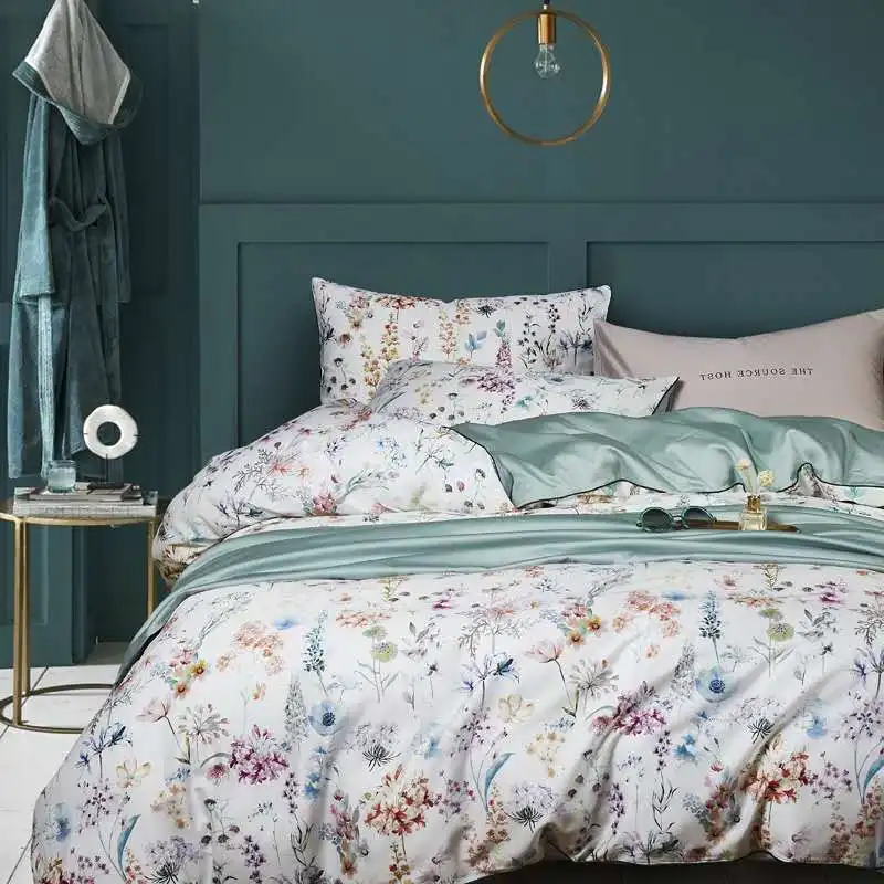 

100S digital public -египетская атласная атласная комплекция 4, высококачественная одежда из лёгкого и роскошного хлопка