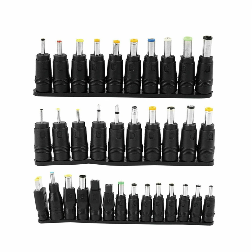 

34 Tips Universal Charger Power Supply Adapter Plug Jack Kit For Laptop Notebook