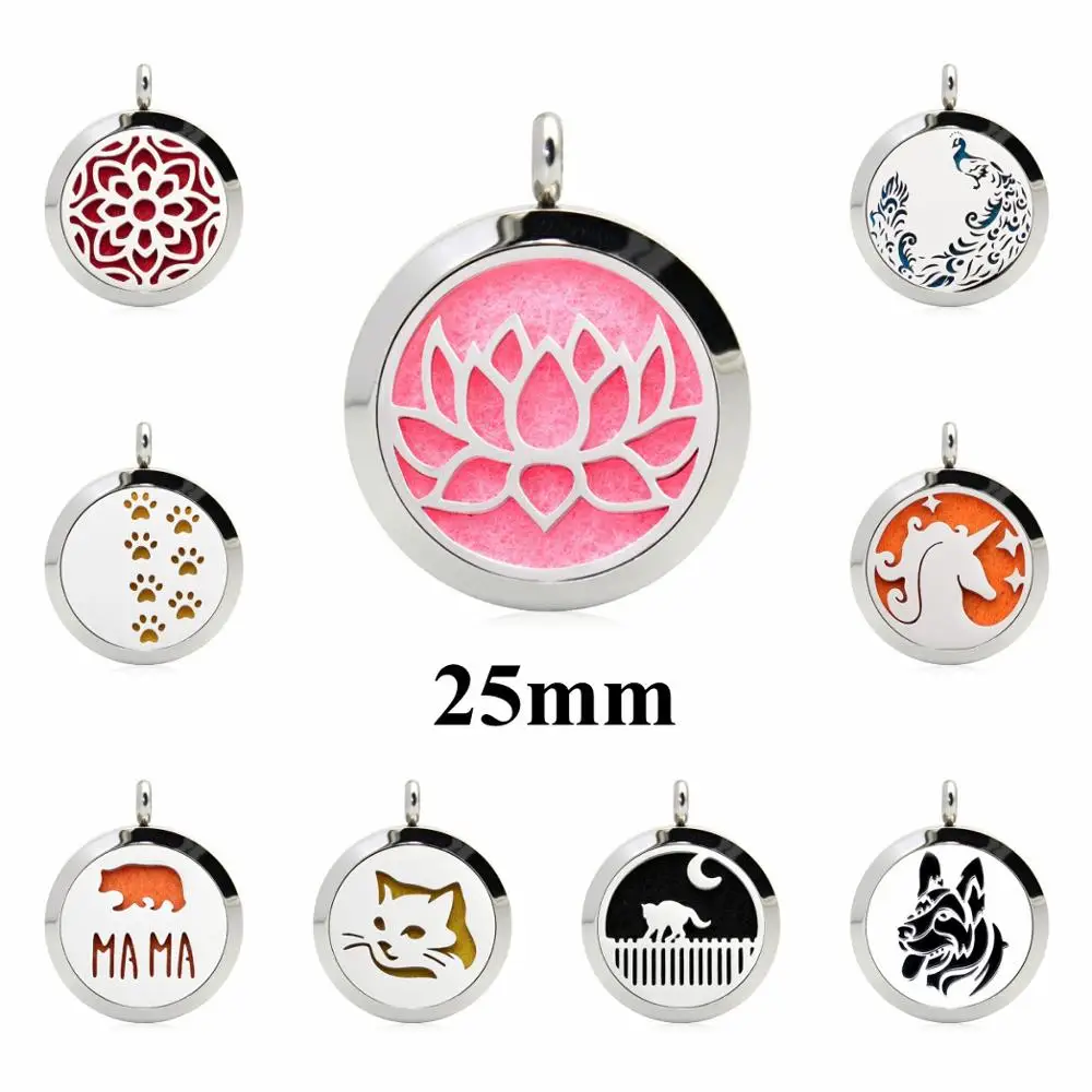 Медальон для йоги и Колибри 25 мм из нержавеющей стали 316L | Украшения аксессуары