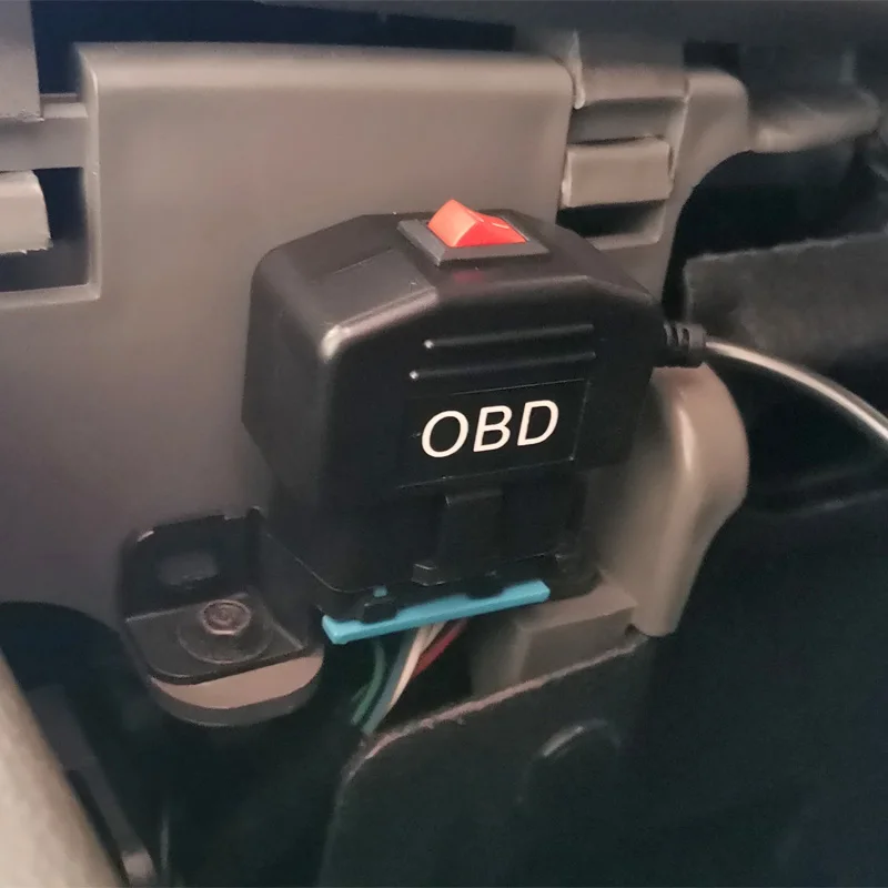Автомобильный мини-кабель для зарядки 24 часа Micro USB-порт 5 В 3 А м OBD жесткий провод