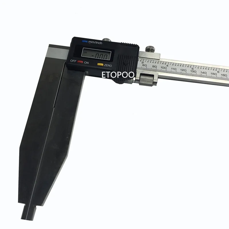 

0-300mm 150mm stainless steel digital caliper with long jaw 150mm