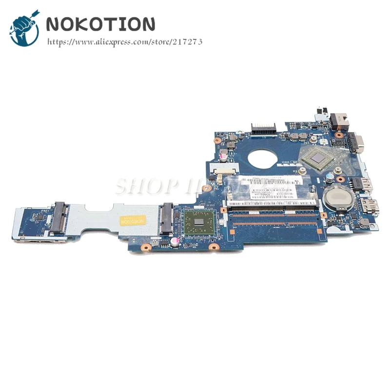 

NOKOTION For Acer aspire one AO722 722 Laptop Motherboard MBSFT02003 P1VE6 LA-7071P DDR3 with Processor onboard
