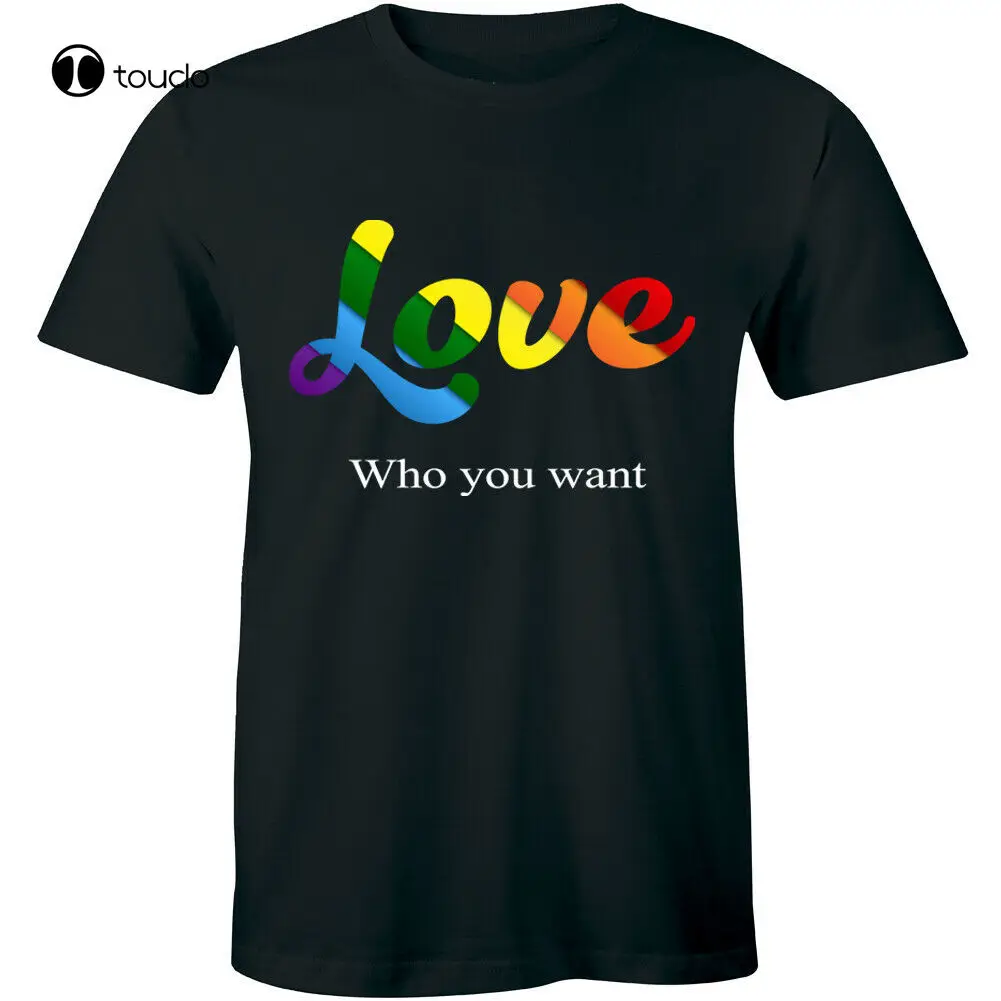 

Надпись «Love Who You Want», ЛГБТ Радуга, гей гордость