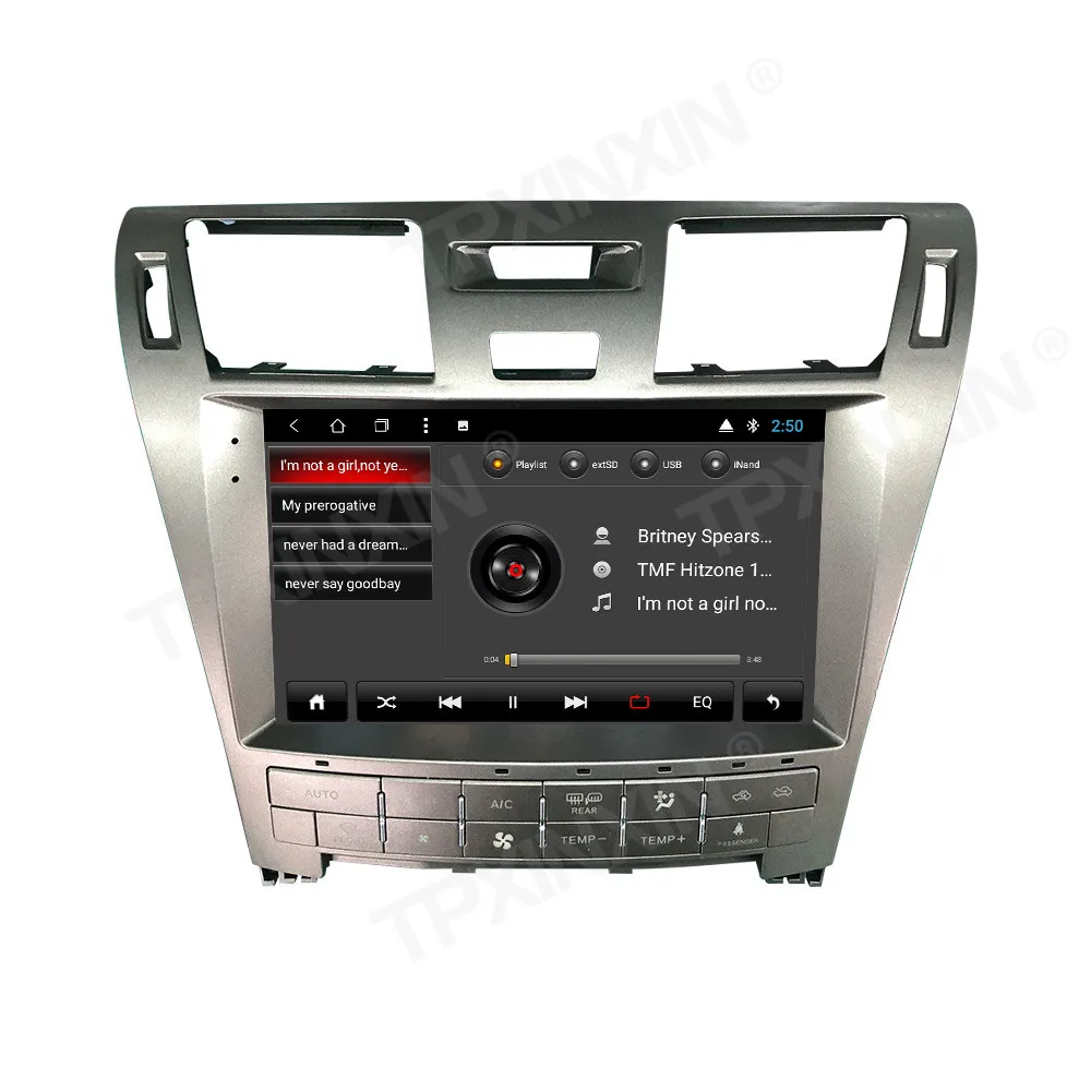 Автомагнитола CarPlay 9 дюймов Android Bluetooth для Lexus LS460 LS600 2006-2012 мультимедийный плеер