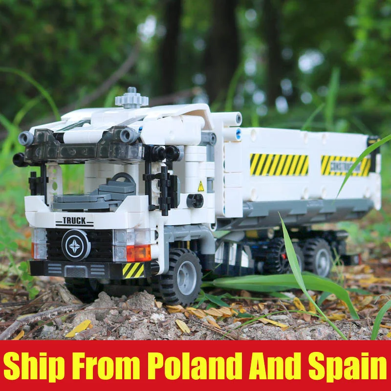 Yeshin 701704 Technic игрушечные машинки, набор грузовиков, строительные блоки, кирпичи, строительные игрушки для грузовиков, детские рождественские подарки