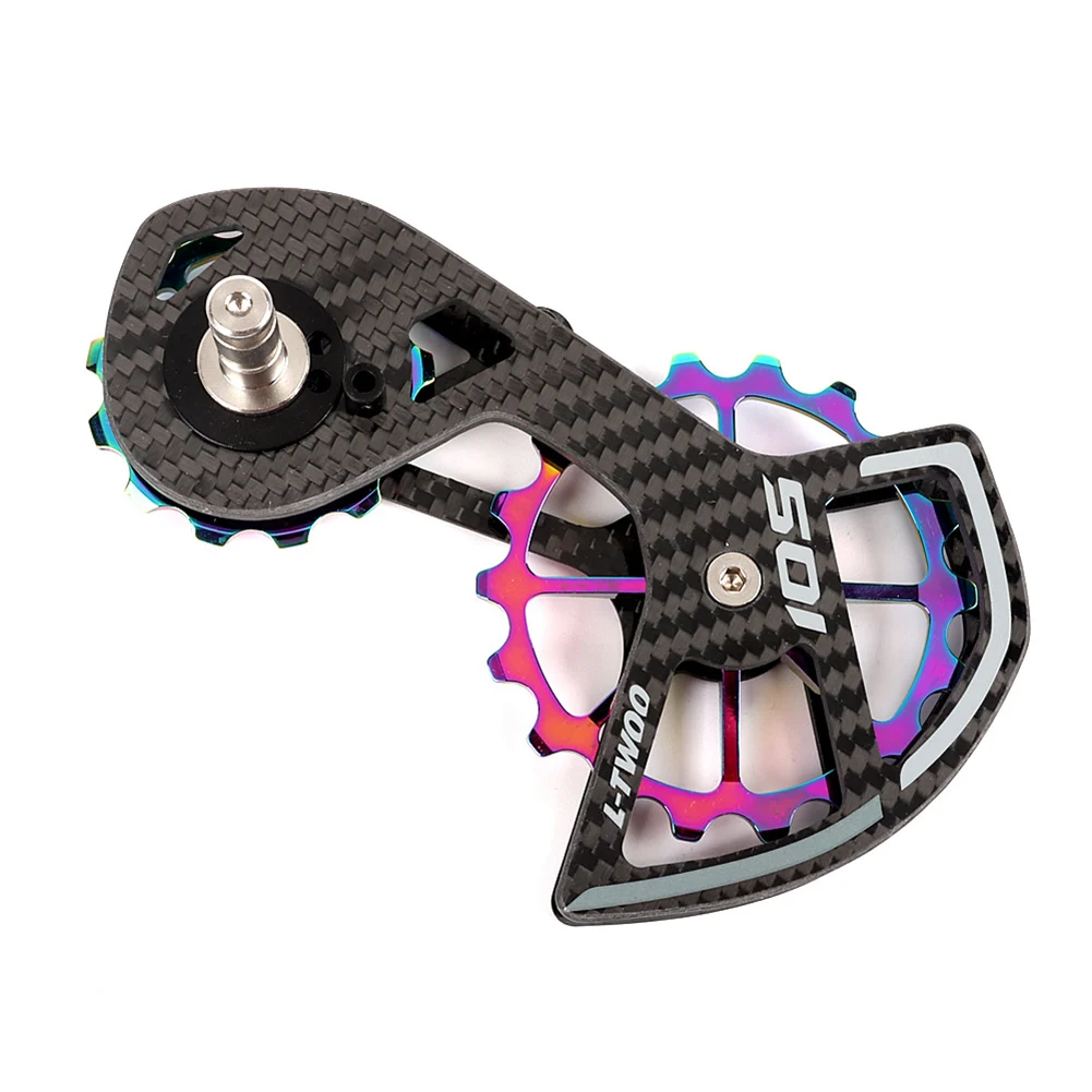 

LTWOO Bicycle Rear Derailleur 27speed Bicycle Carbon Fiber Ceramic Rear Derailleur For R7000 Road Bike 13/18T