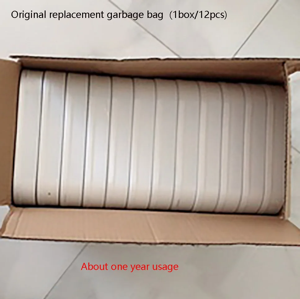 T1 Tair  Smart Trash Can Original Replacement Garbage Bags 6/12 Refill Rings Auto Packing and Changing Bags From Xiaomi Youpin images - 6