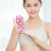 body massage glove roller ball fat burner muscle pain relief relax anti cellulite massager for back leg buttocks health care