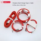Оригинальный кабель для приборной панели OnePlus 6 USB 3.1 Type C кабель для быстрой зарядки для One Plus 7 6t 6 5t 5 3t 3 35100200 см кабель типа c