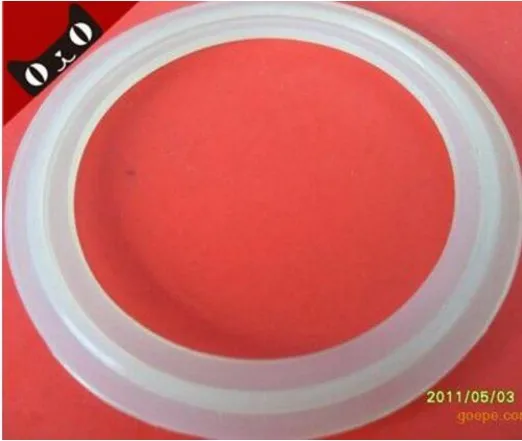 

1/2"-8" Silicon Gasket Fits 50.5mm-232mm OD Sanitary Tri Clamp Type Ferrule