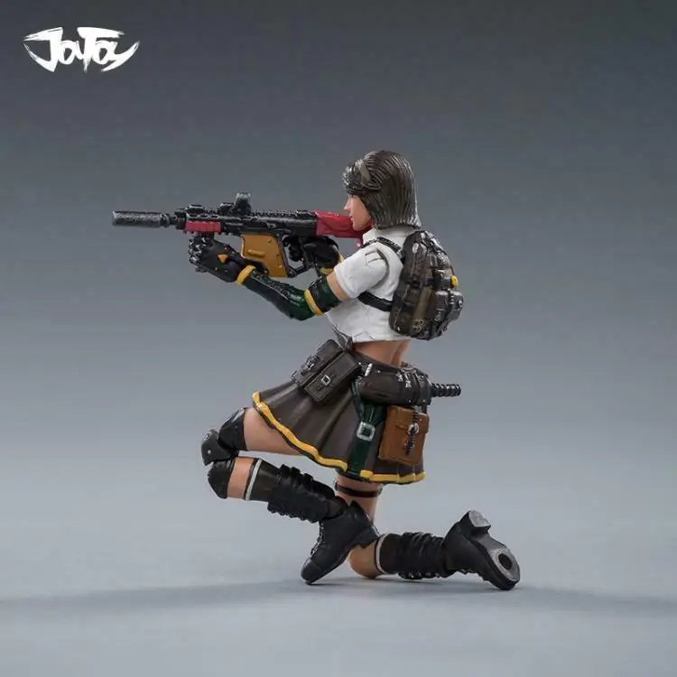 

10.5cm JOYTOY 81913026 1/18 Scale Cross Fire Zero Female Action Figure Toys For Collection