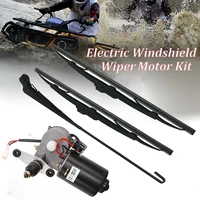 utv electric windshield wiper motor kit windshield rubber hybrid auto wipers accessories for polaris ranger rzr 900 can am honda