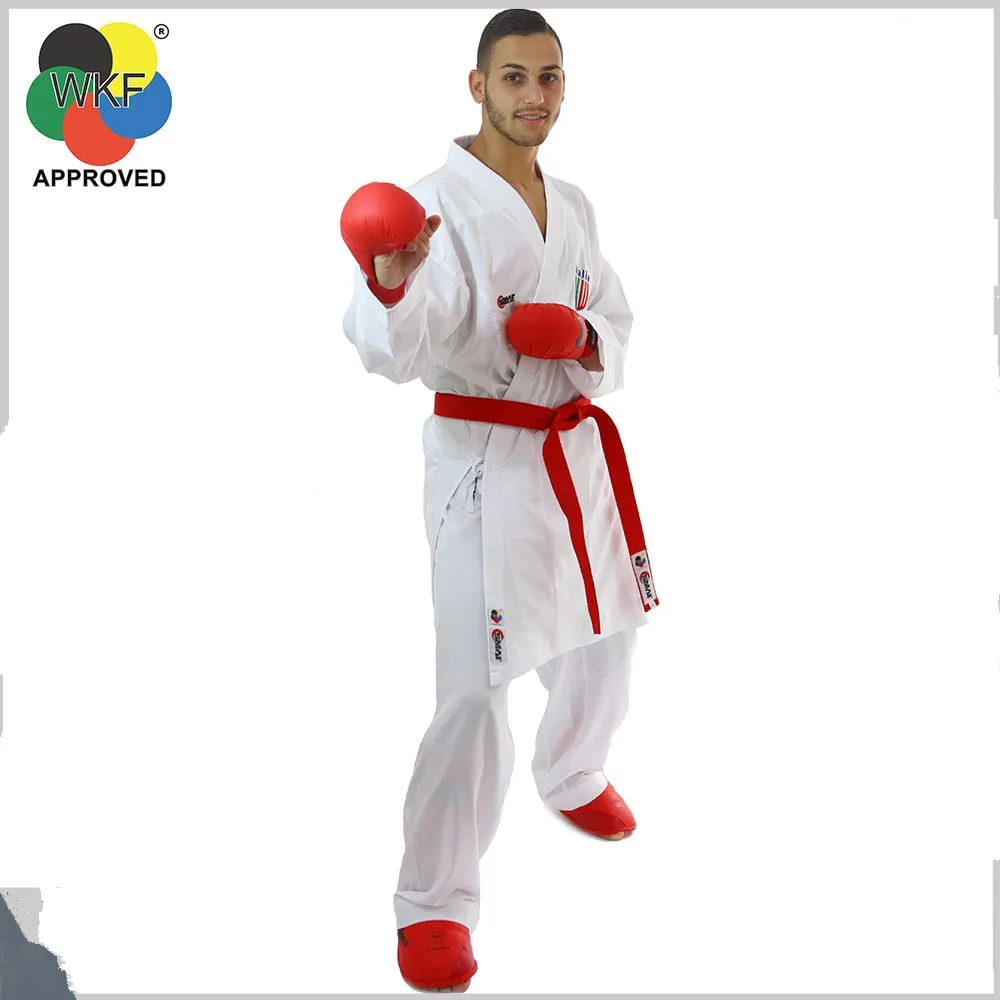 WKF сертифицированная Smai karate униформа для начинающих экспорт Оригинальная одежда