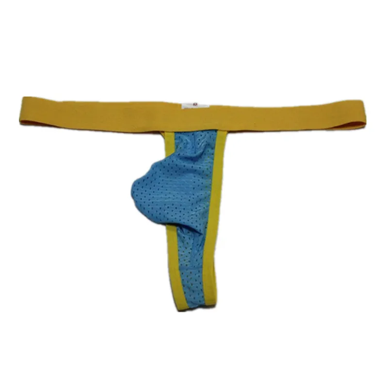 G String Мужские Трусы стринги дышащие сексуальные нейлоновые сетчатые мужские