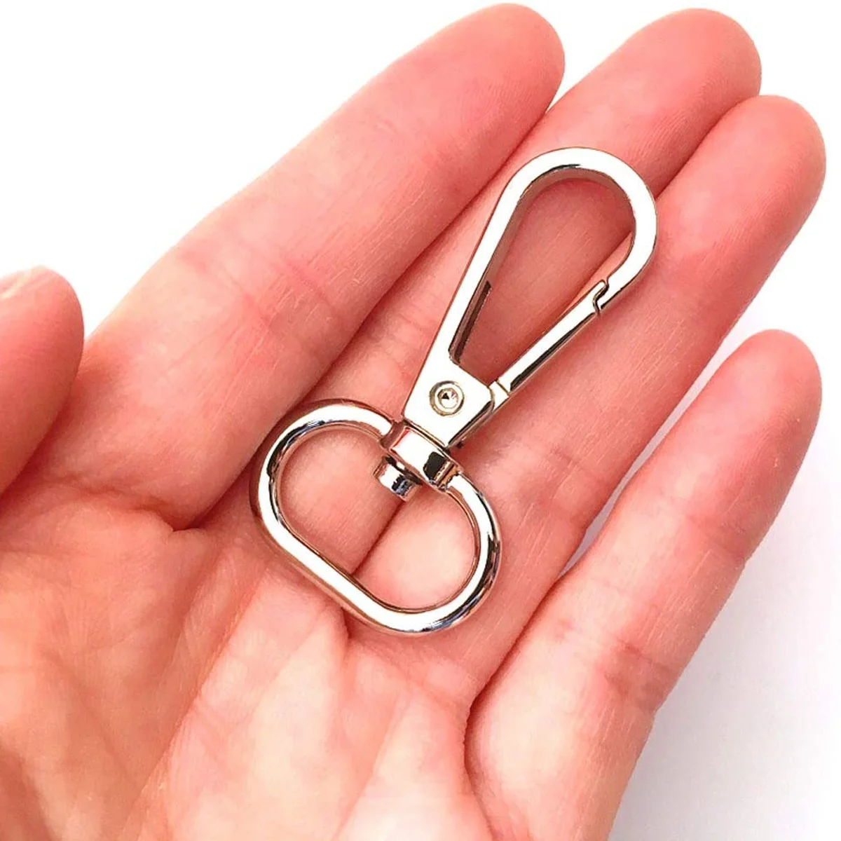 10 шт. овальное кольцо застежка карабин поворотный крючок для ремня нажимные
