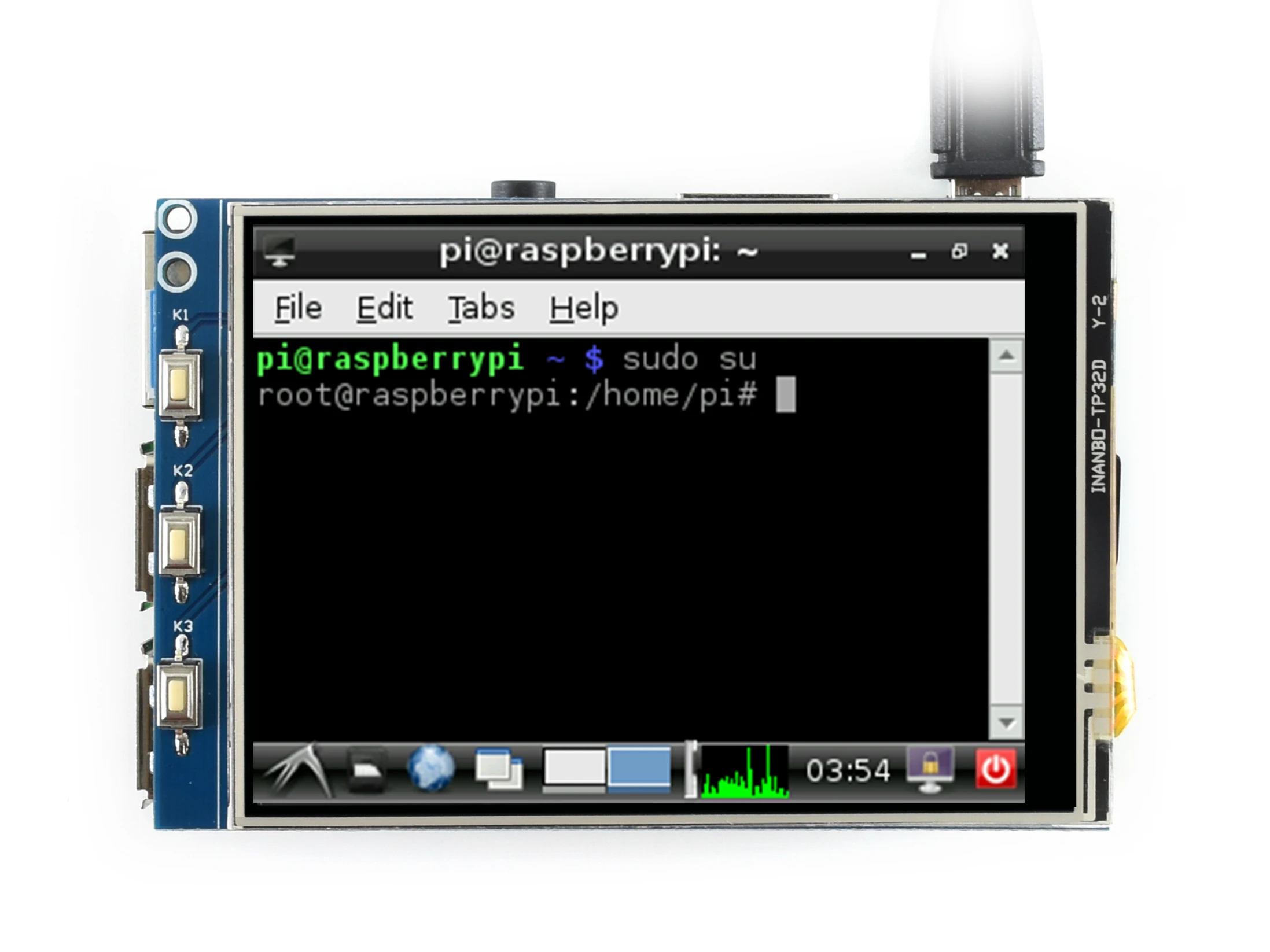 Waveshare 3 2 дюймовый RPi LCD (B) Raspberry Pi ЖК-дисплей модуль 320*240 TFT резистивная сенсорная