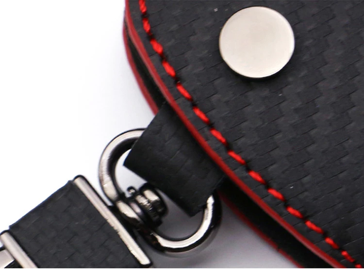

Leather Carbon Fiber Car Key Case For BMW E30 E36 E46 G30 F30 E90 F48 F20 F15 F16 1 3 5 Series X1 X3 X4 X5 X6 Z4 Cover Keychain