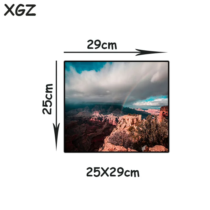 Коврик для мыши XGZ резиновый Универсальный нескользящий коврик большого размера