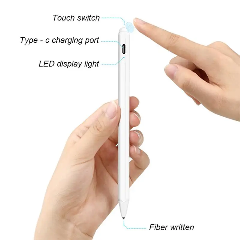

Screen Touch Pen Phone Touch Pen For 2020 IPad Pro IPad Mini, Palm Rejection Function Active Pencil for Precise Writing/Drawing